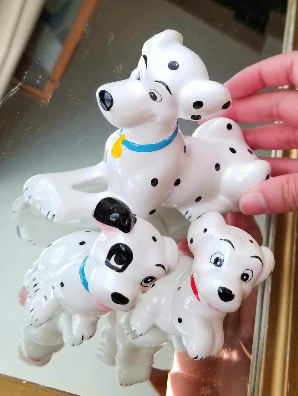 ❗Vintage Disney 101 Dalmatians Porcelain 3 Piece Figurines❗